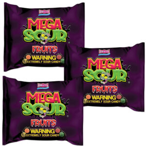 Barnetts Mega Sour Candy Fruits (Pack of 3)